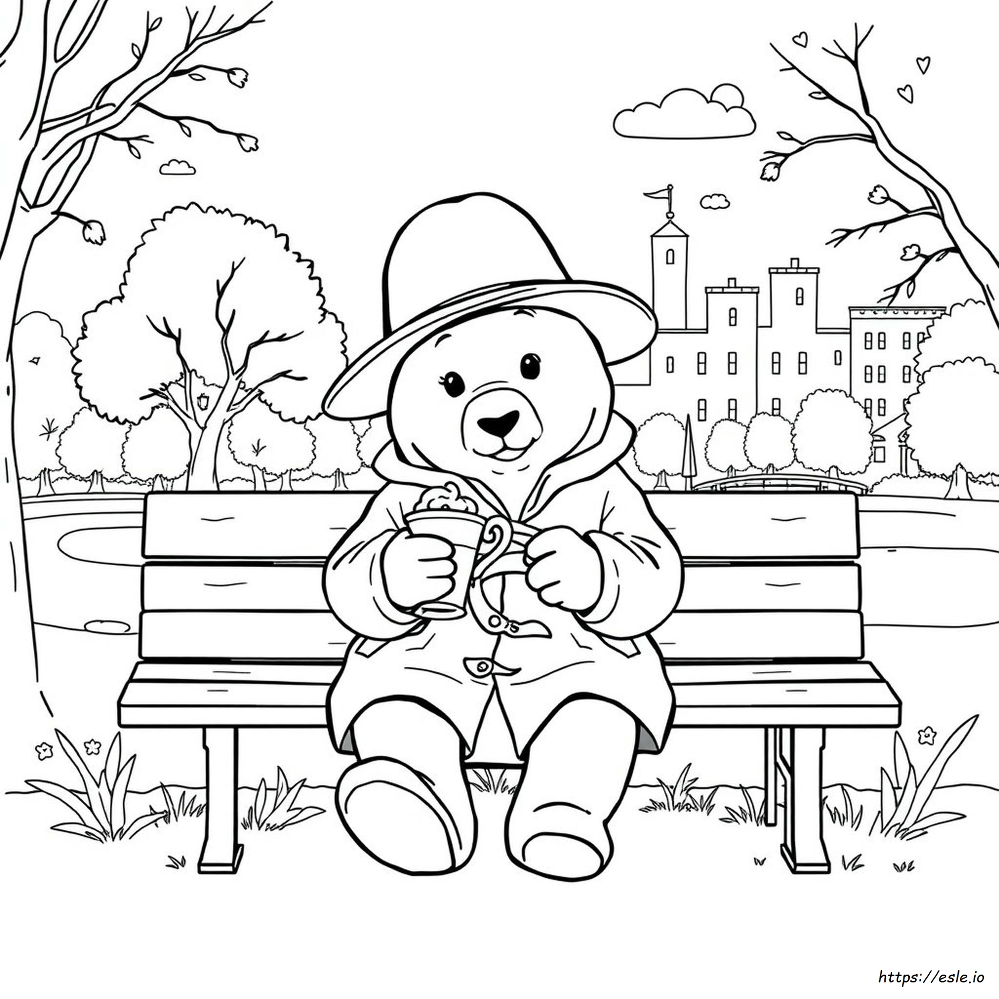 Paddington Kleurplaten kleurplaat