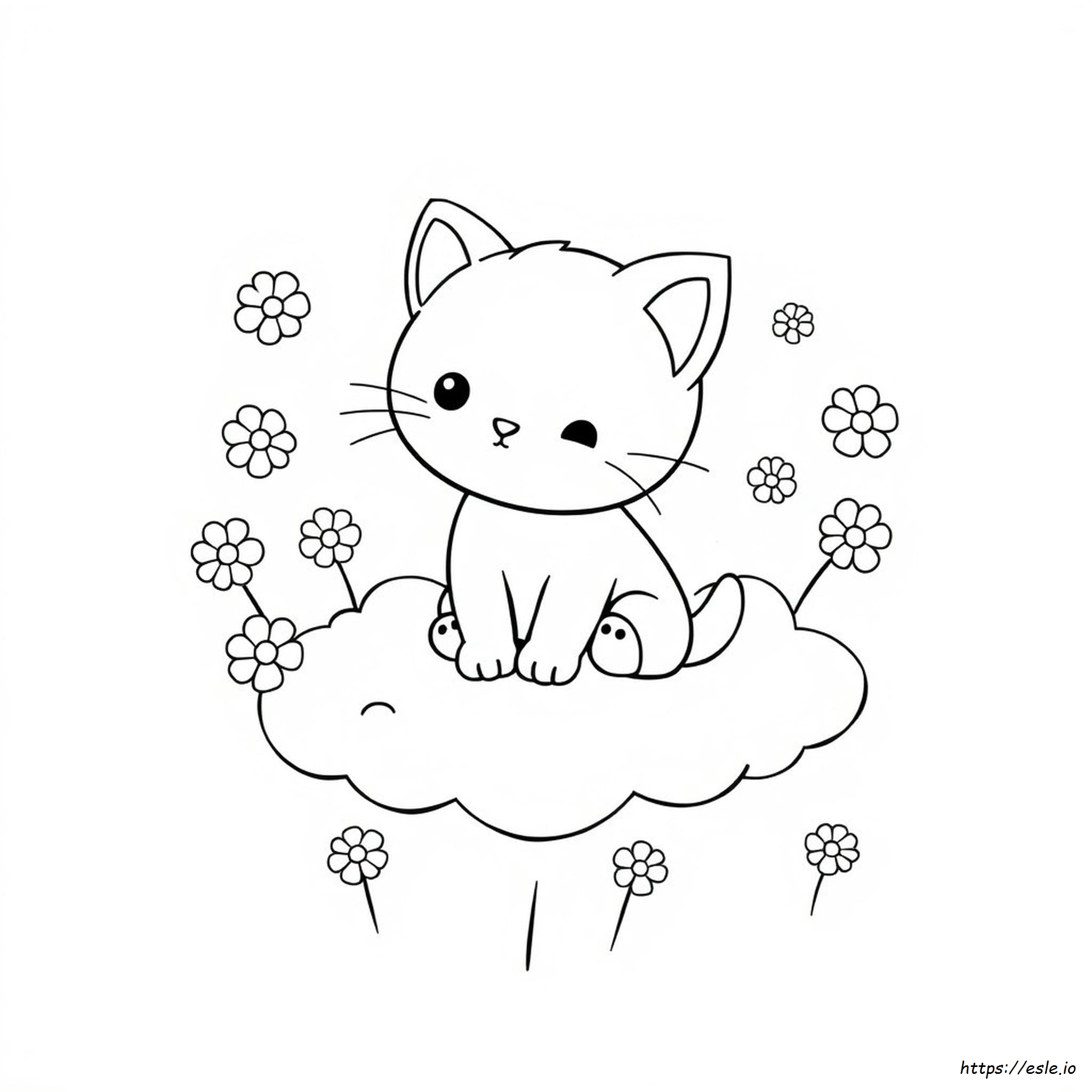 Einfach Druckbare Kawaii Süße Ausmalbilder