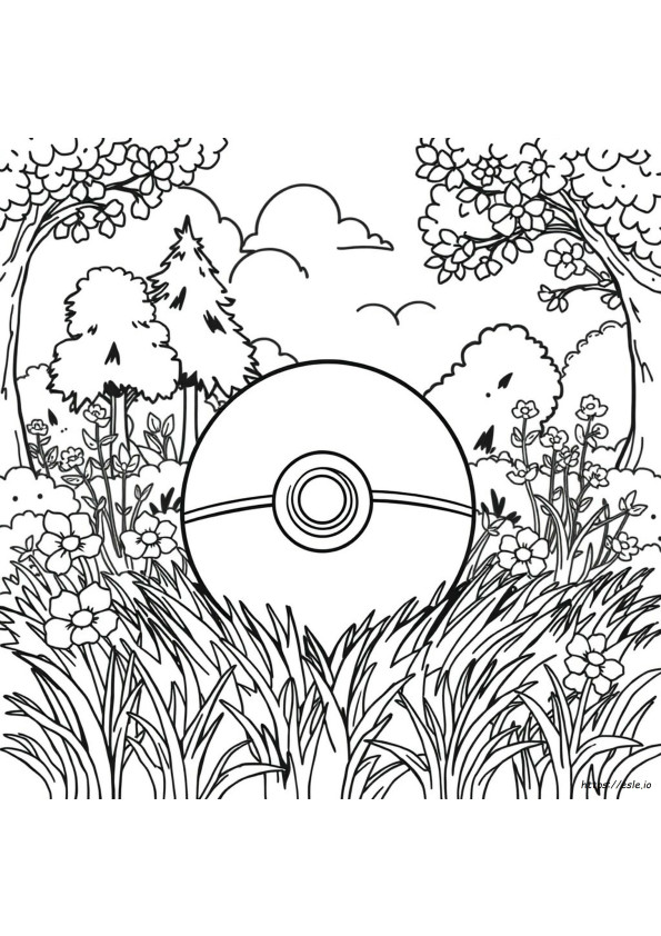 Disegni Da Colorare Pokémon Di Tipo Erba