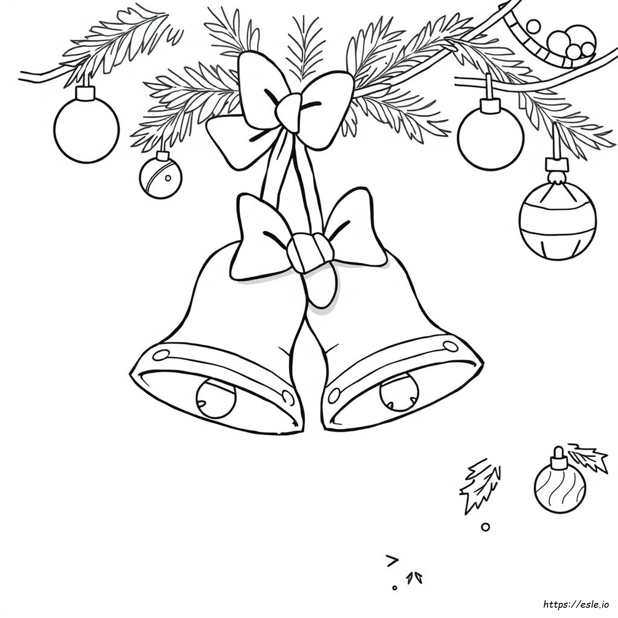 Jingle Bell Kleurplaat kleurplaat