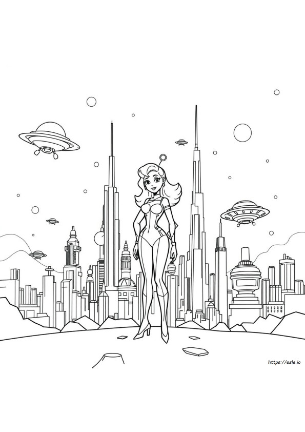 Kolorowanki Atomowa Betty