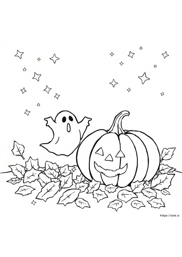 ブー 塗り絵