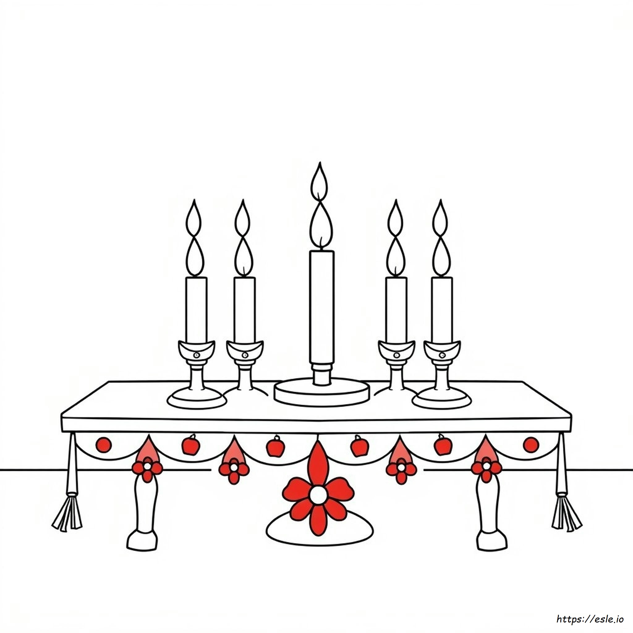 Gratis Kwanzaa Kleurplaten kleurplaat