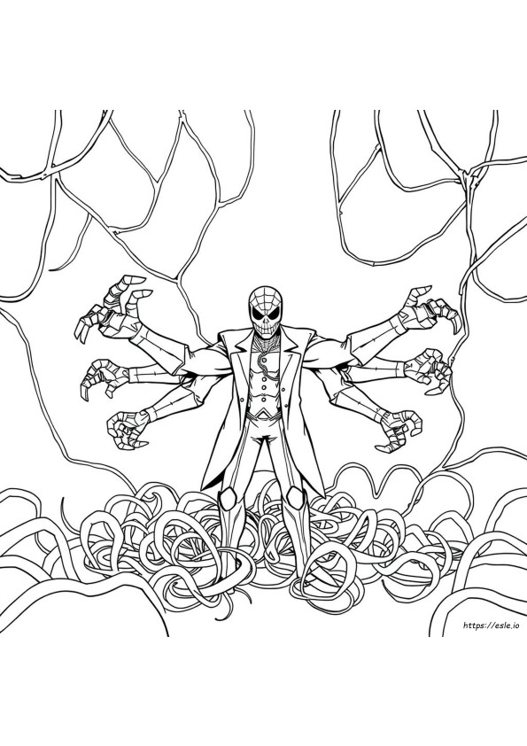 Coloriages Docteur Octopus