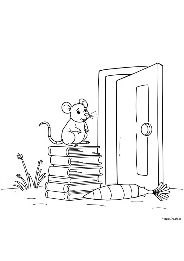 Coloring Picture Of Rat