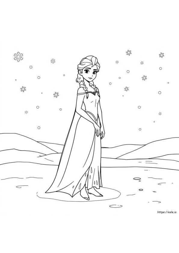 Elsa Corp Complet Frozen 2 Planșe De Colorat