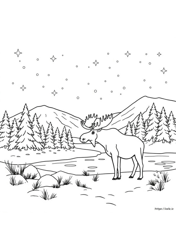 Alaska Coloring Pages