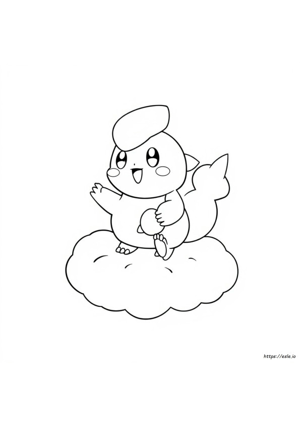 Chansey Para Colorir