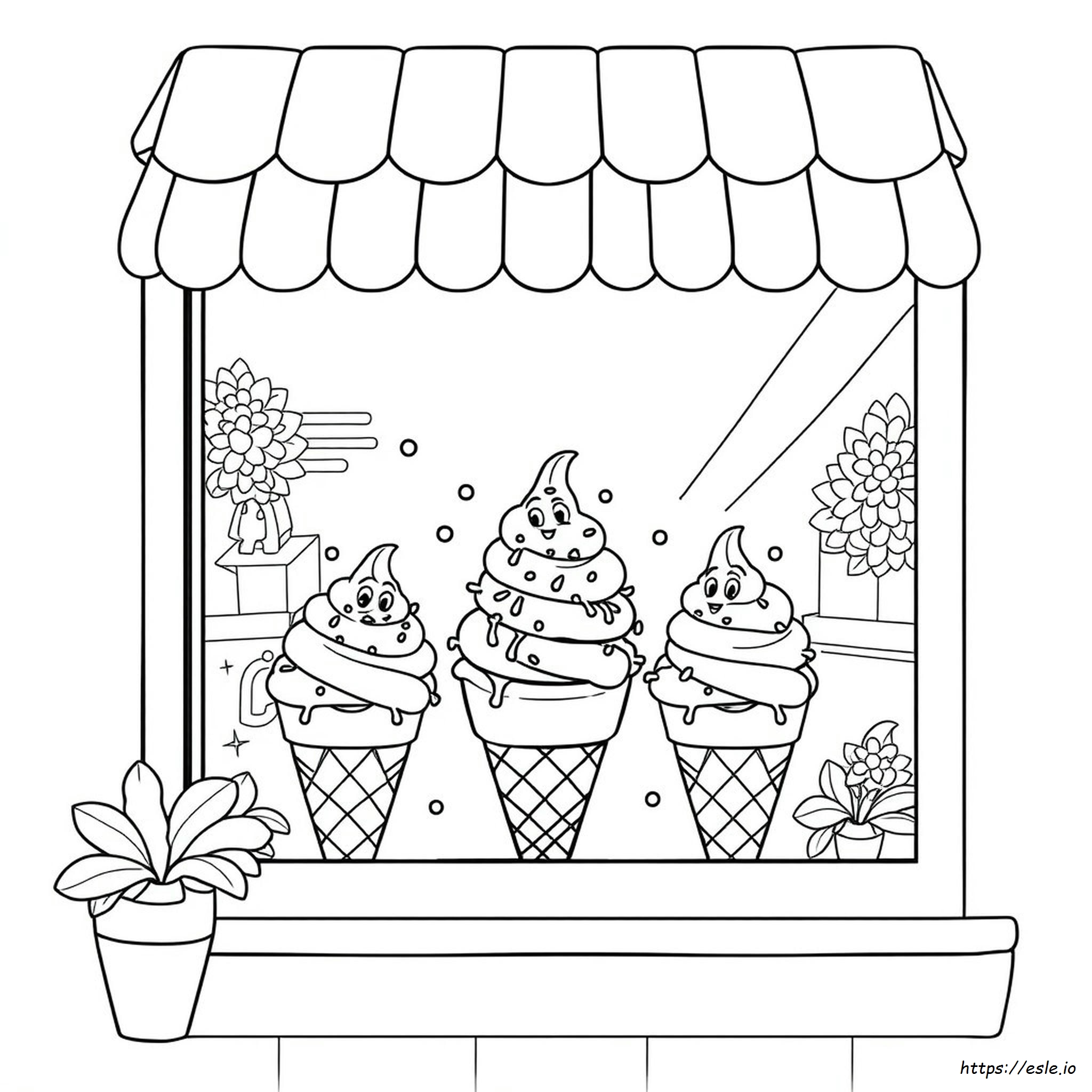 Rainbow Sprinkle Studio Coloring Pages