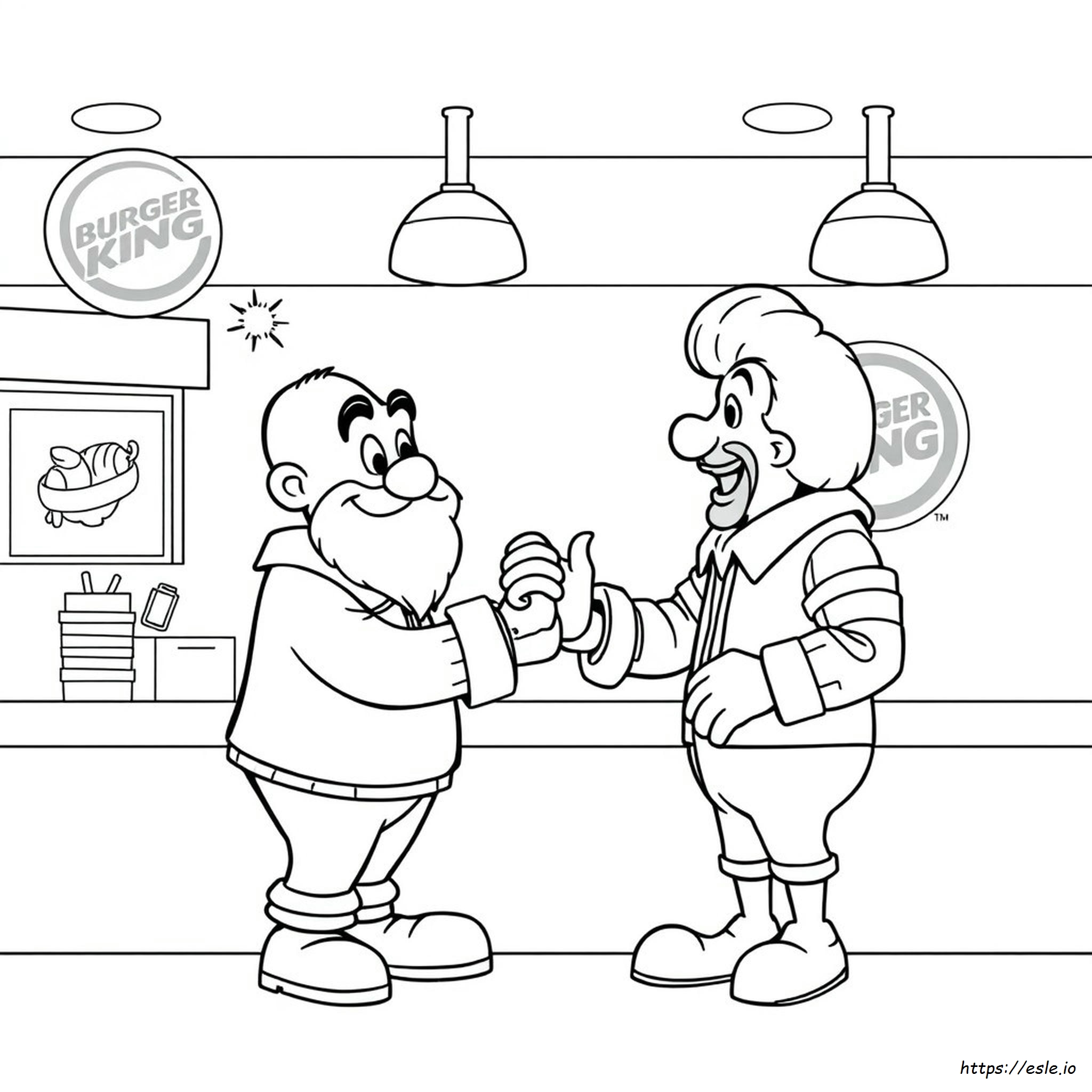 Grimace Shake Kleurplaat Printbaar kleurplaat