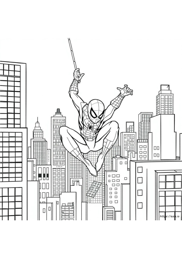 Coloriages Spiderman 2