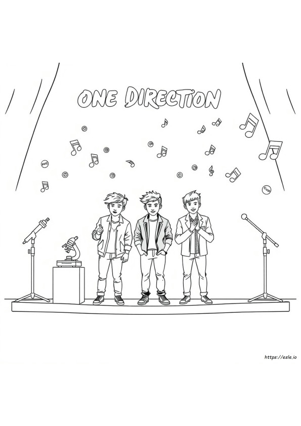 Kolorowanki One Direction