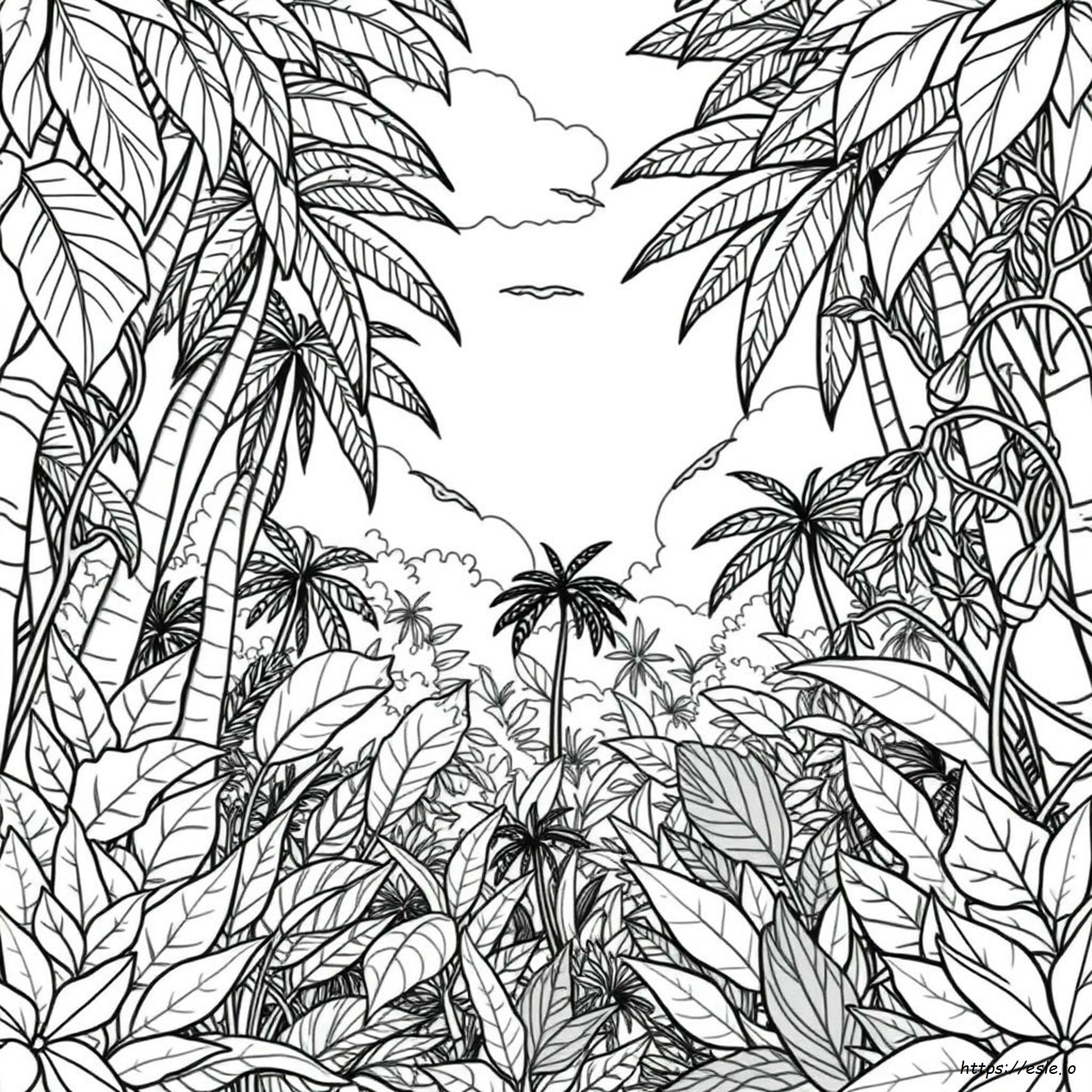 Jungle Coloring Pages