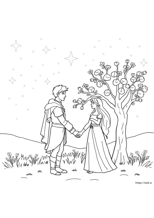 Kolorowanka Romeo I Julia