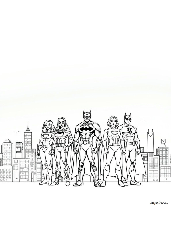 Coloriage Injustice 2