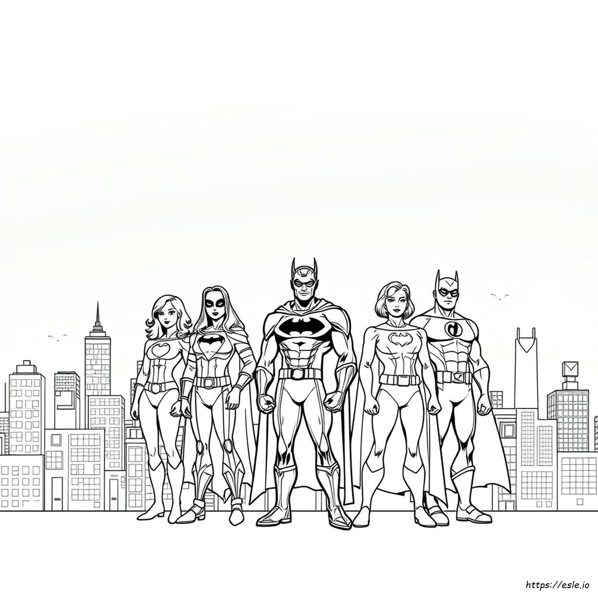Injustice 2 Disegni Da Colorare