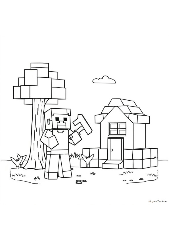 Minecraft Coloring Pages Printable