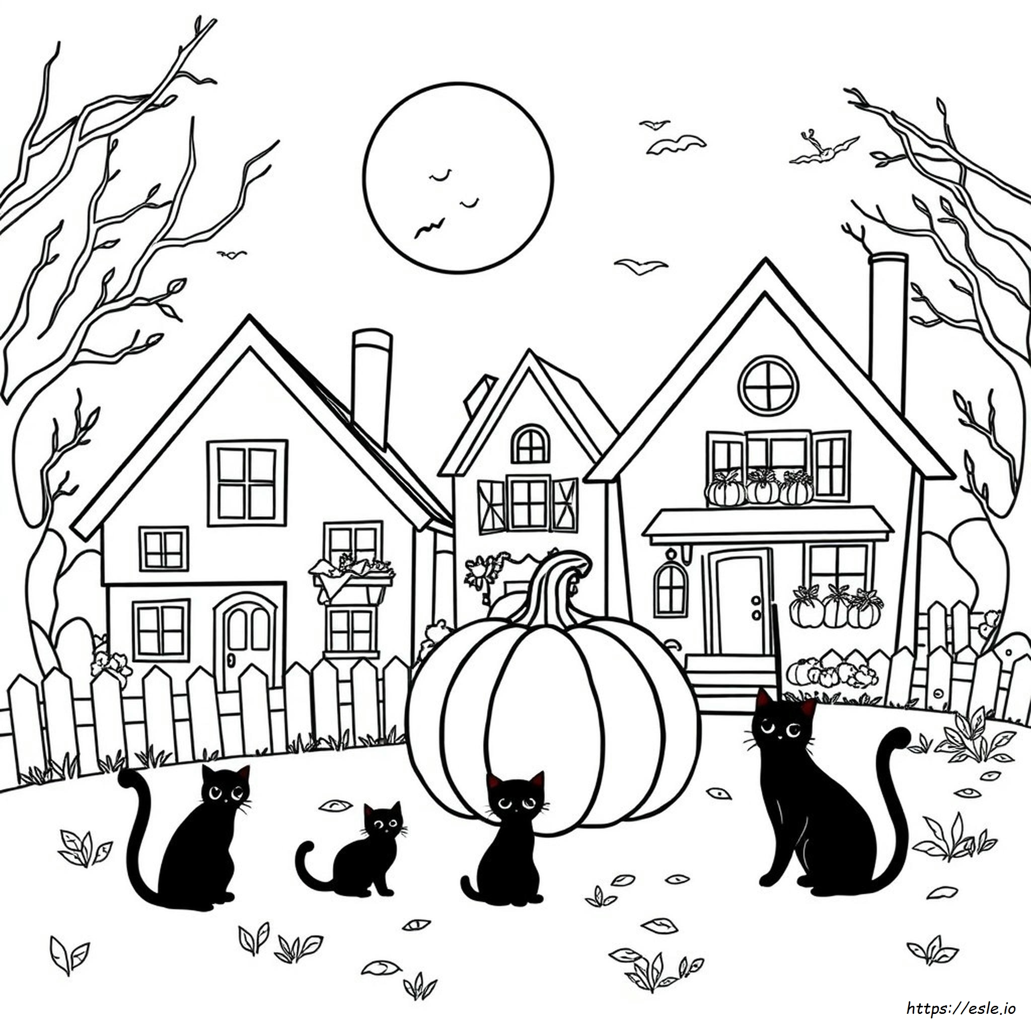 Halloween Kleurplaten Gratis Printbaar Pdf kleurplaat