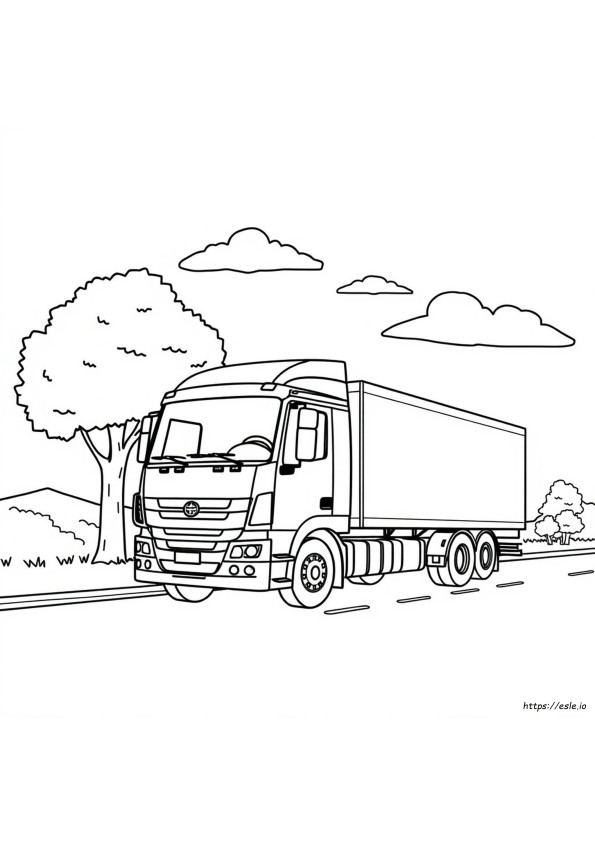Camion Da Colorare