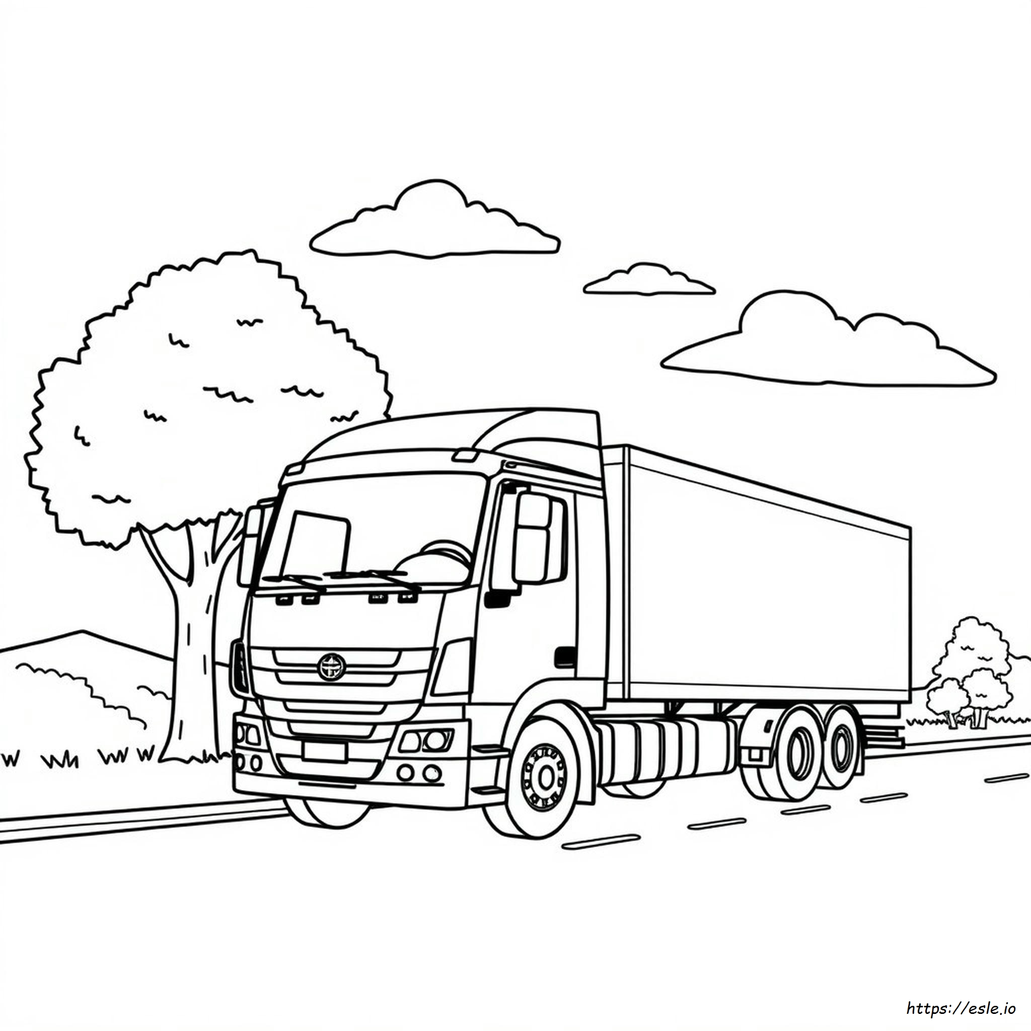 Camion Da Colorare