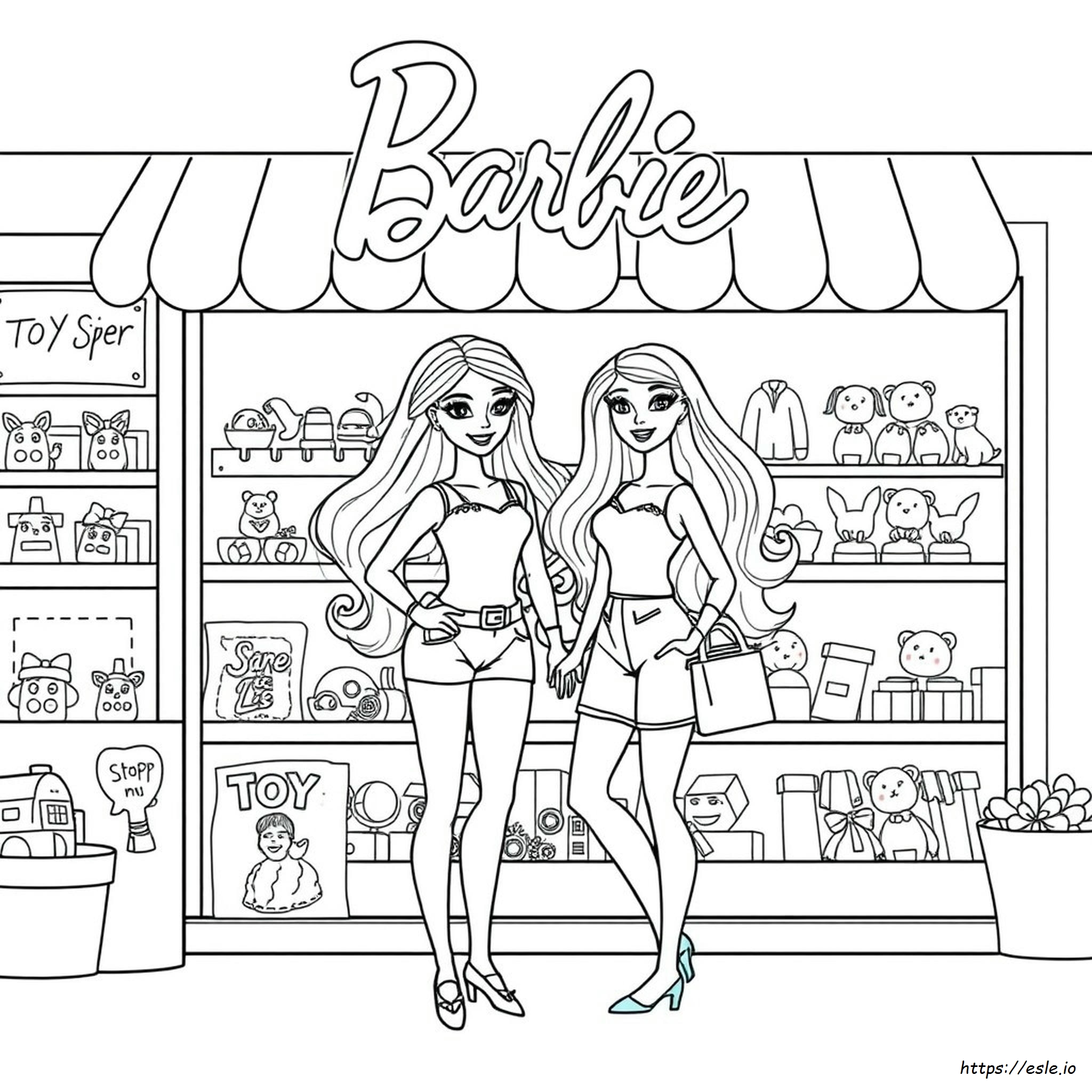Barbie Skipper Coloring Pages