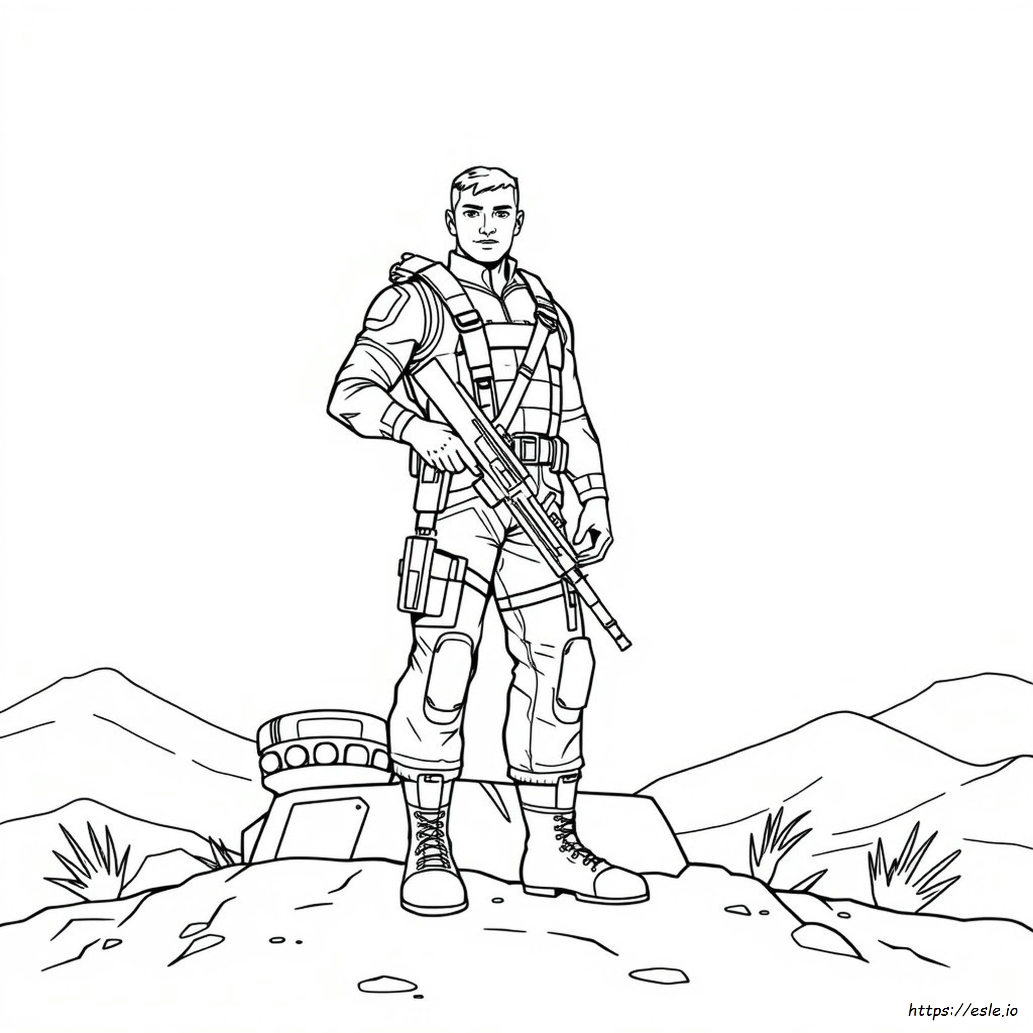 Gi Joe Coloring Book