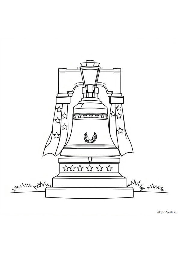 Bel Liberty Gambar Mewarnai