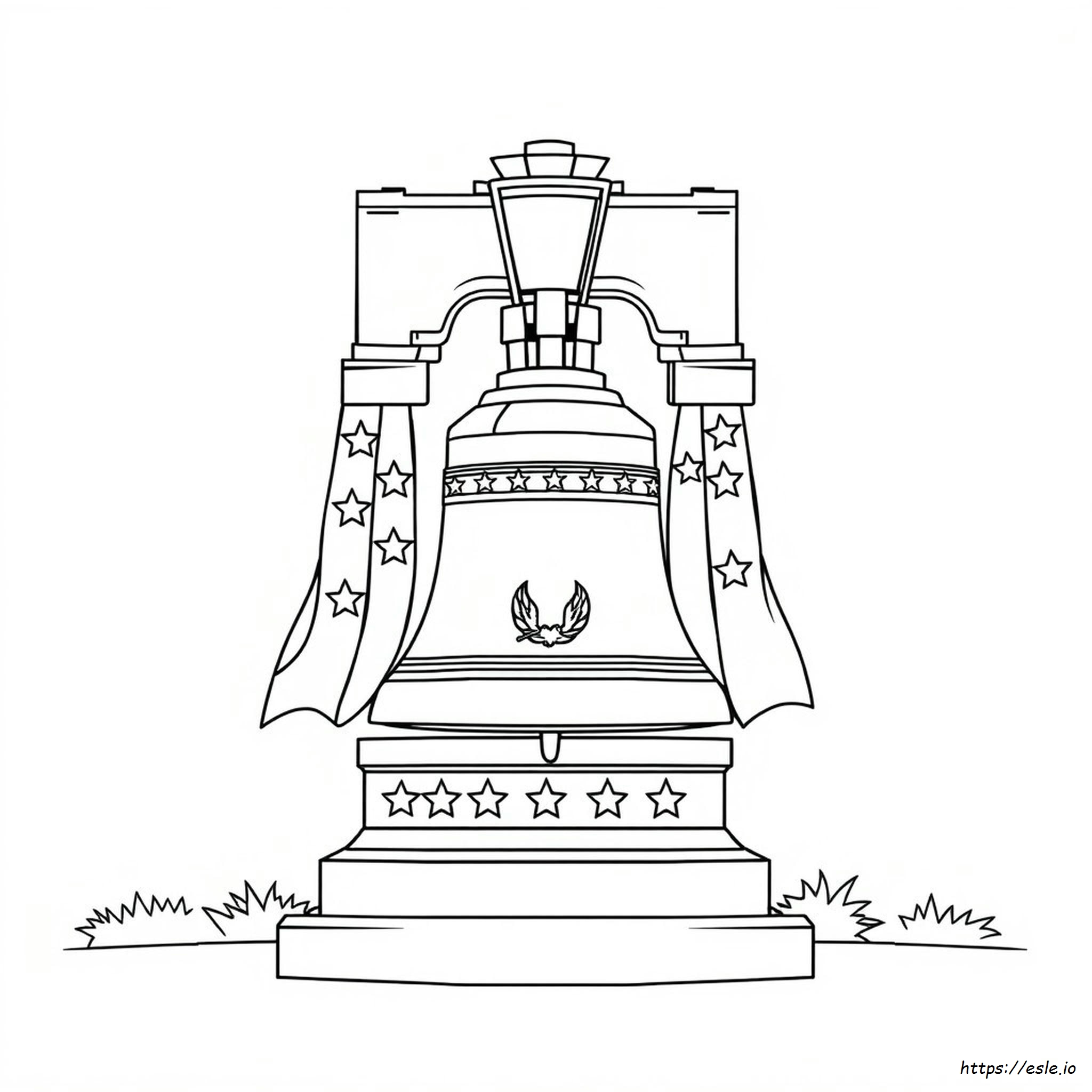 Coloring Page Of The Liberty Bell