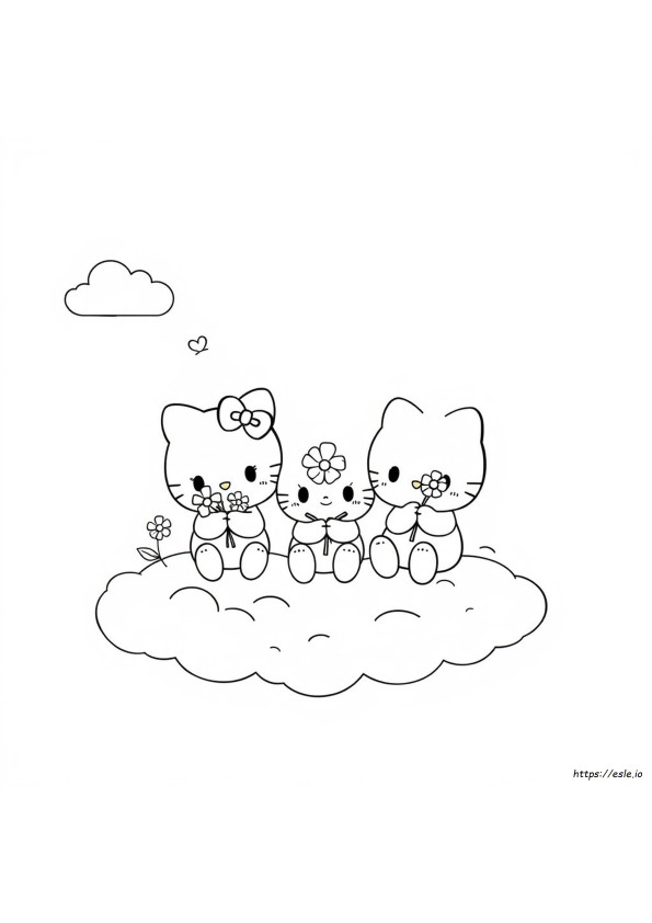 Cute Kawaii Sanrio Coloring Pages
