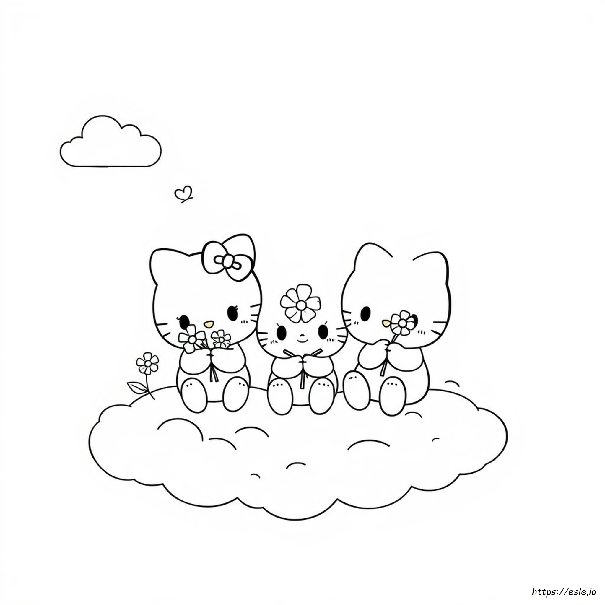 Cute Kawaii Sanrio Coloring Pages
