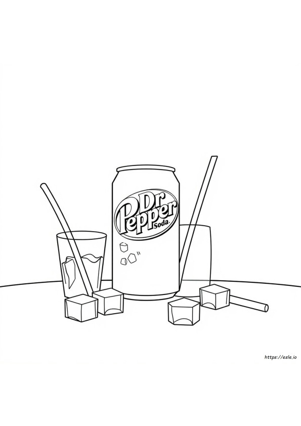 Kolorowanki Dr Pepper
