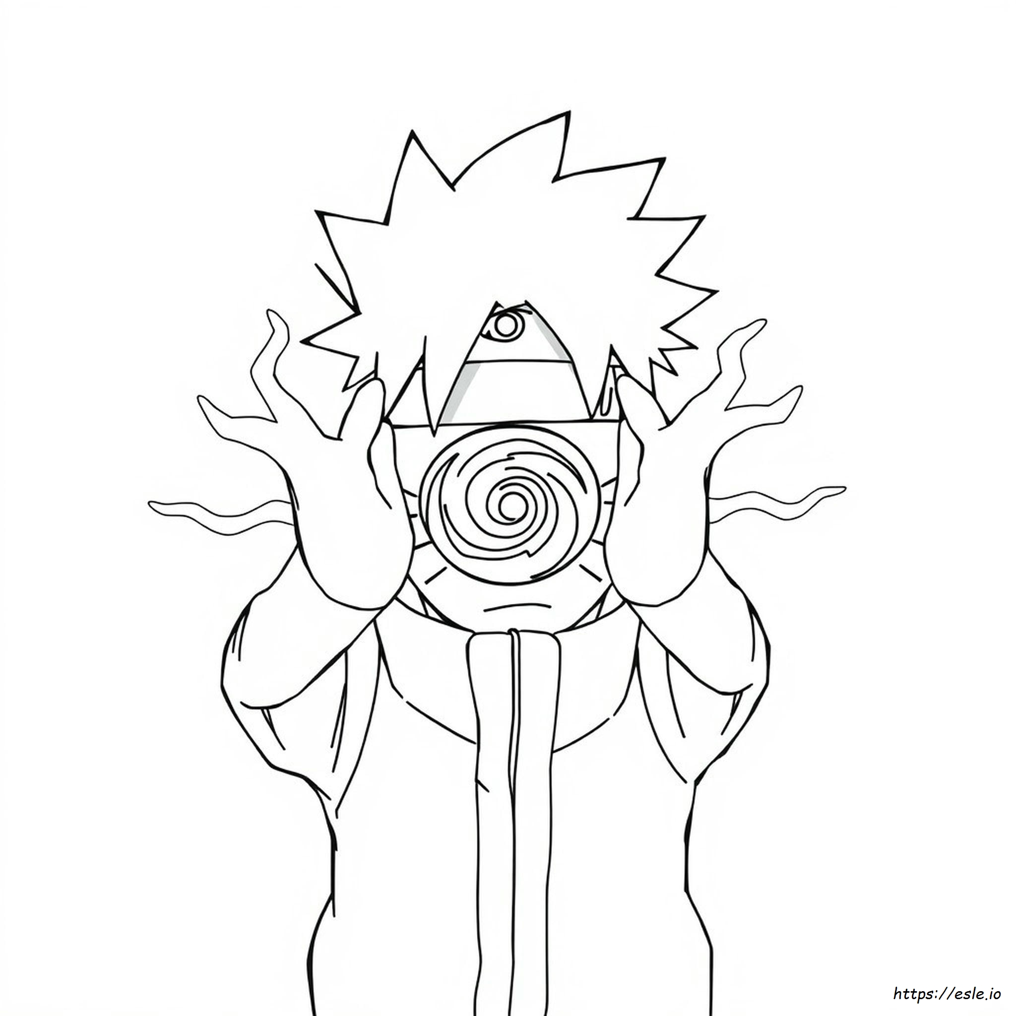 Naruto Sharingan Eyes Coloring Pages