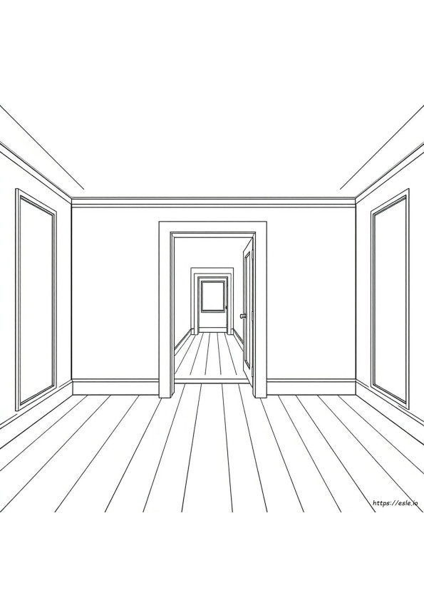 Disegni Di Stanze Da Colorare