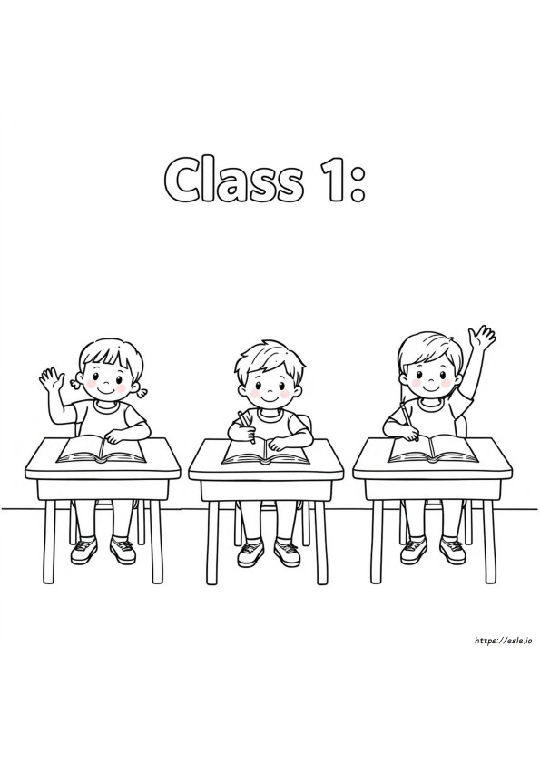 Feuilles De Coloriage Pour Classe 1