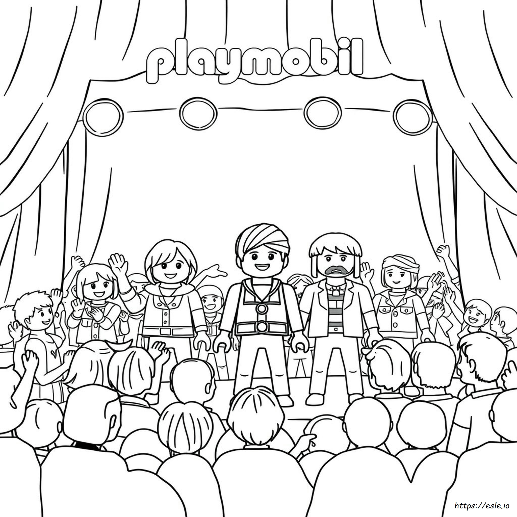 Playmobil Movie Coloring Pages
