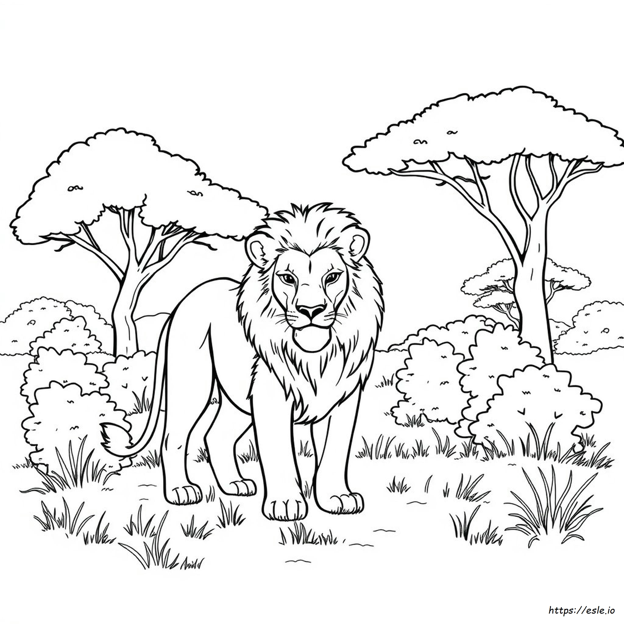 Free Realistic Animal Coloring Pages