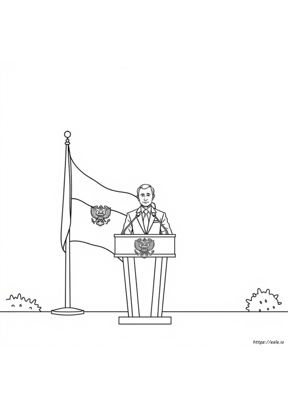Kolorowanka Putin