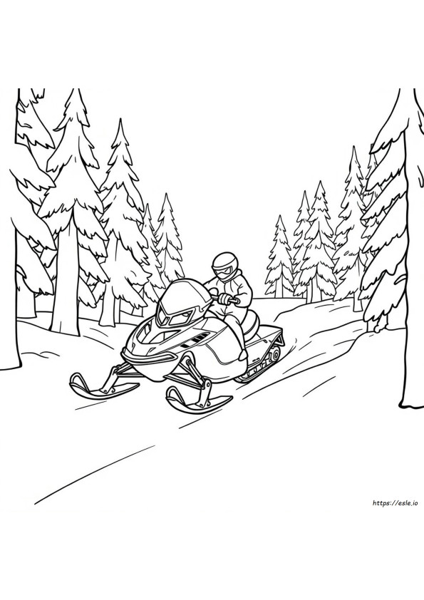 Kolorowanki Ski Doo