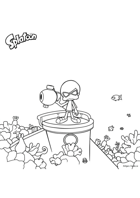 Disegni Da Colorare Splatoon 2 Octo Expansion