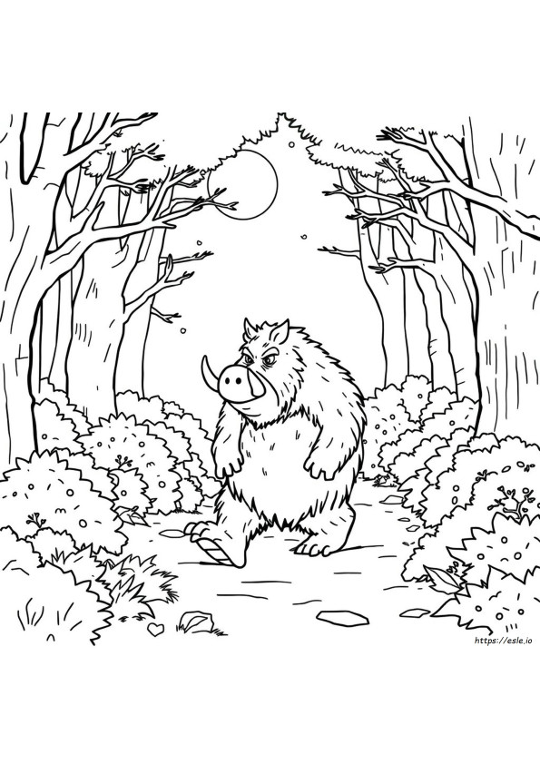 Gruffalo Kleurplaat