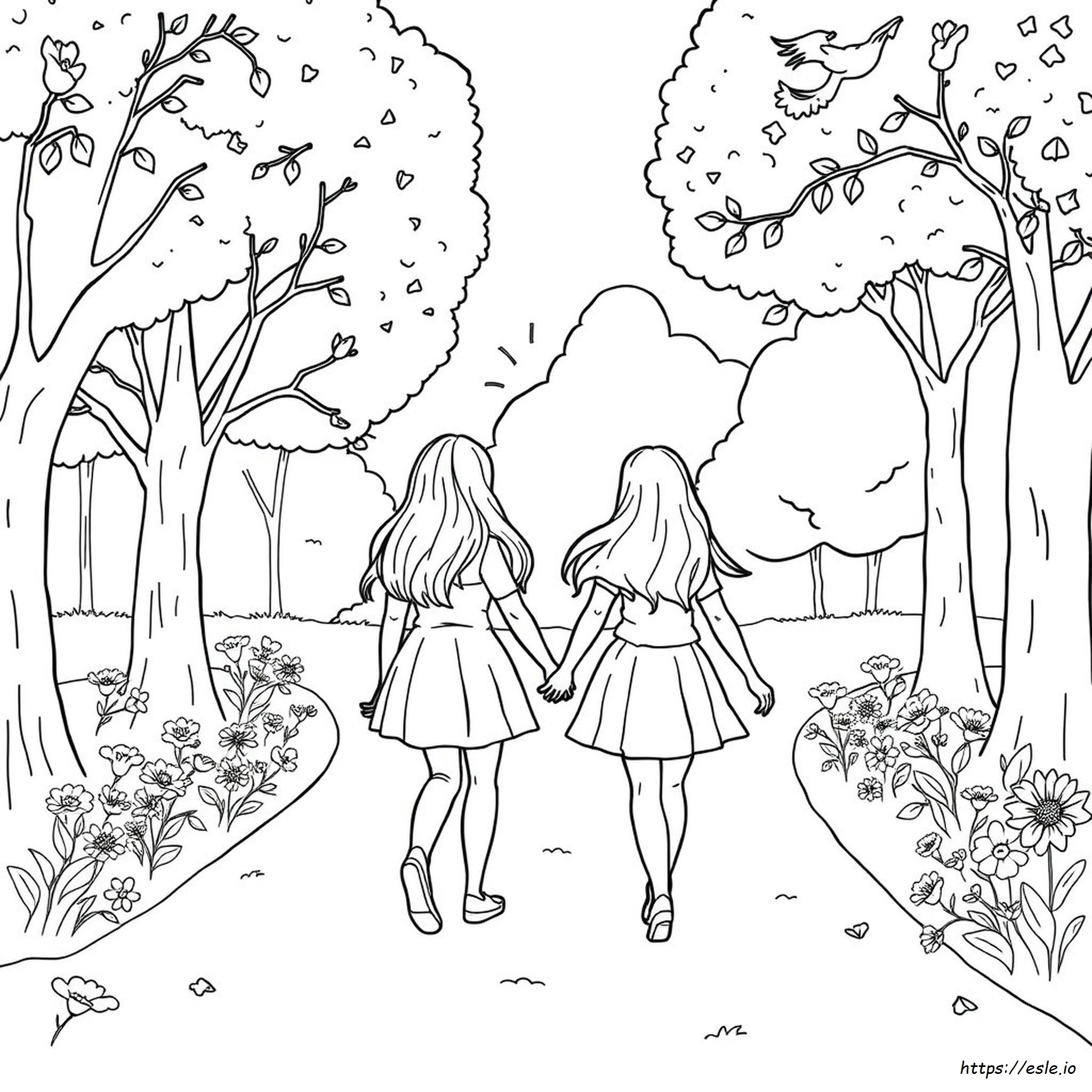 Coloring Pages For Friends