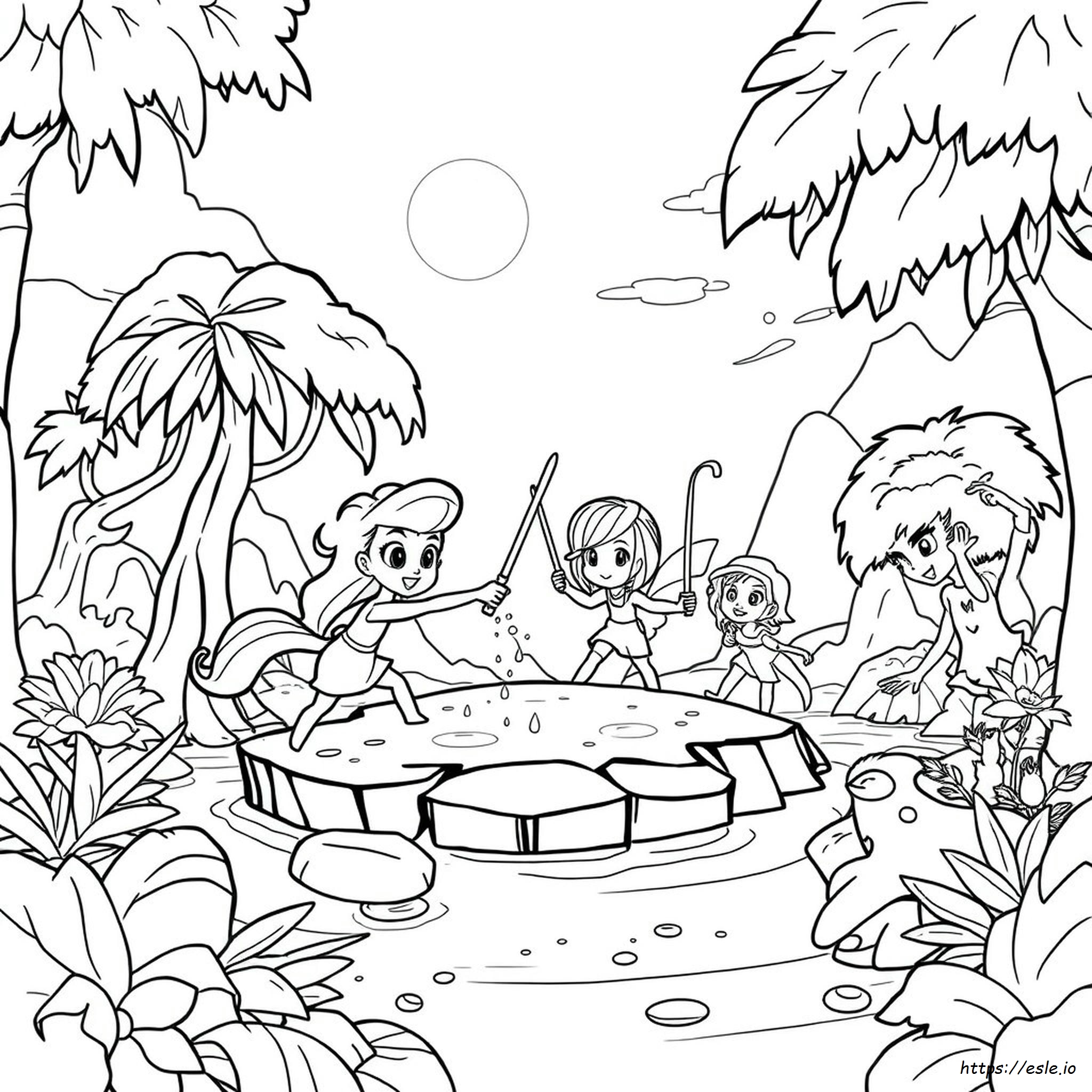 Personajes De Bfdi Battle For Dream Island Páginas Para Colorear