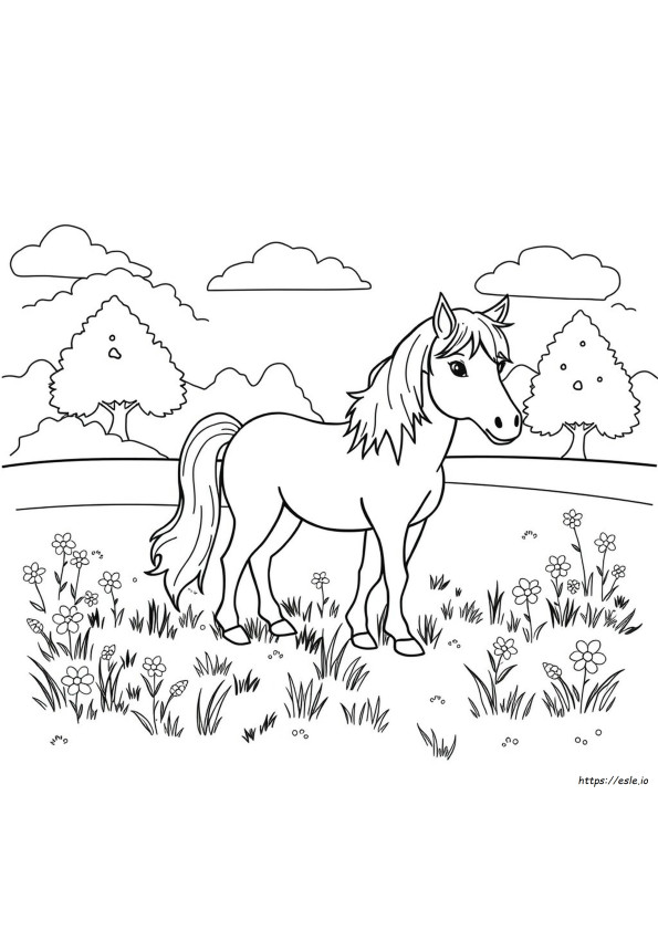 Pony Coloring Pages Pdf