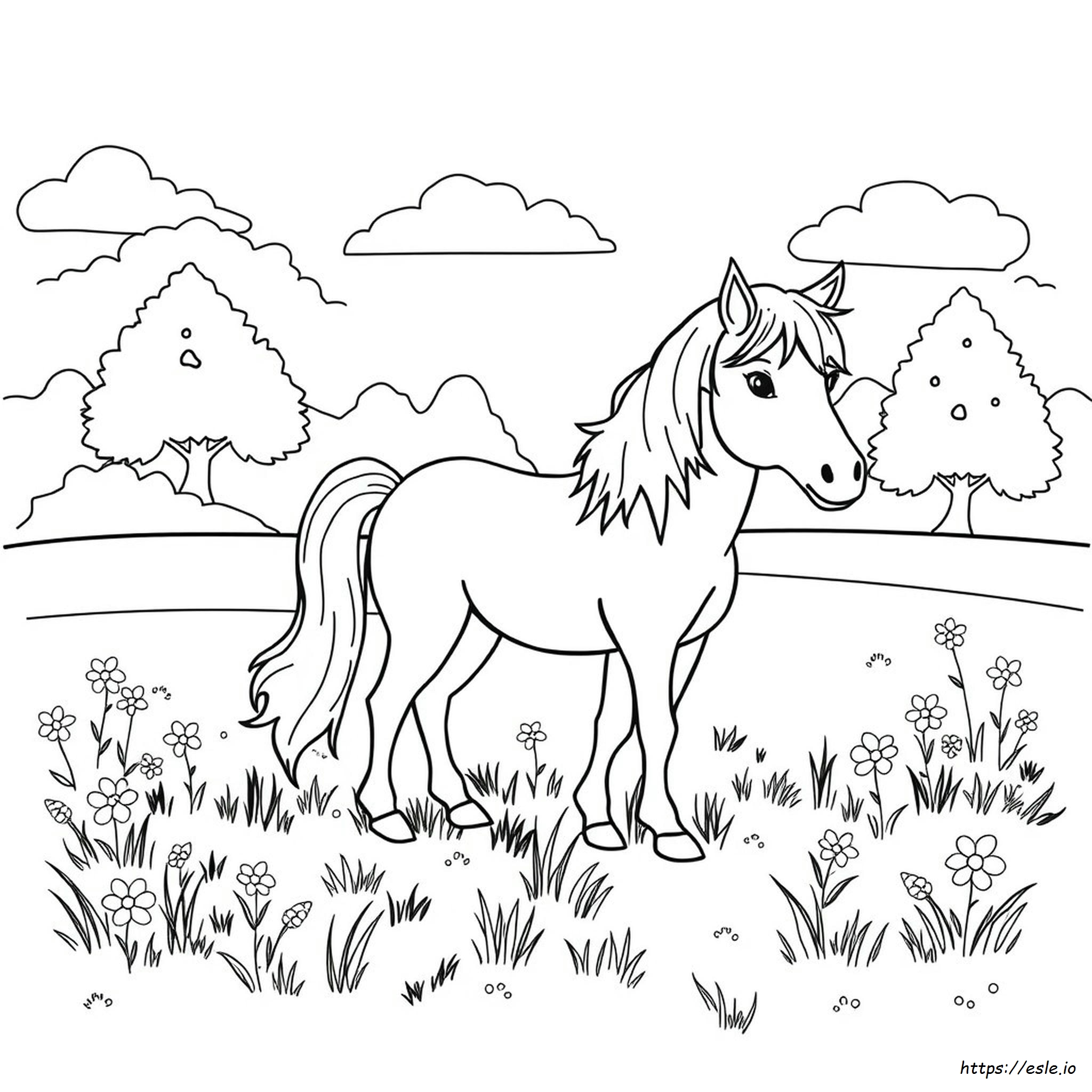 Pony Coloring Pages Pdf