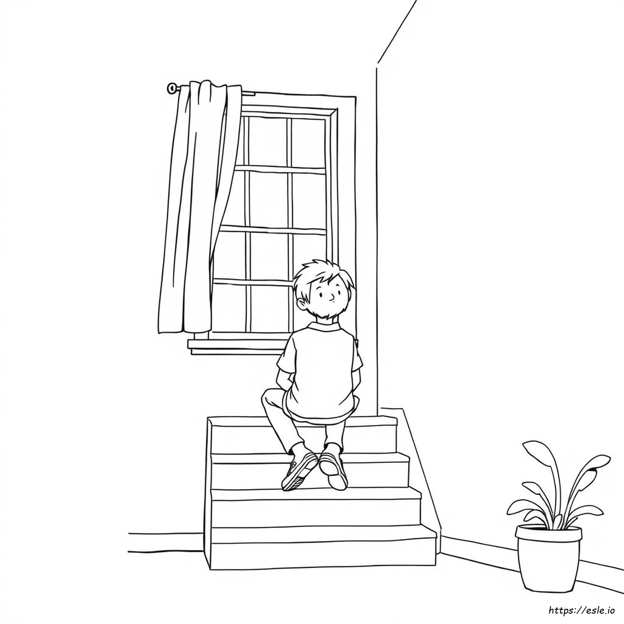 Solo En Casa Para Colorear