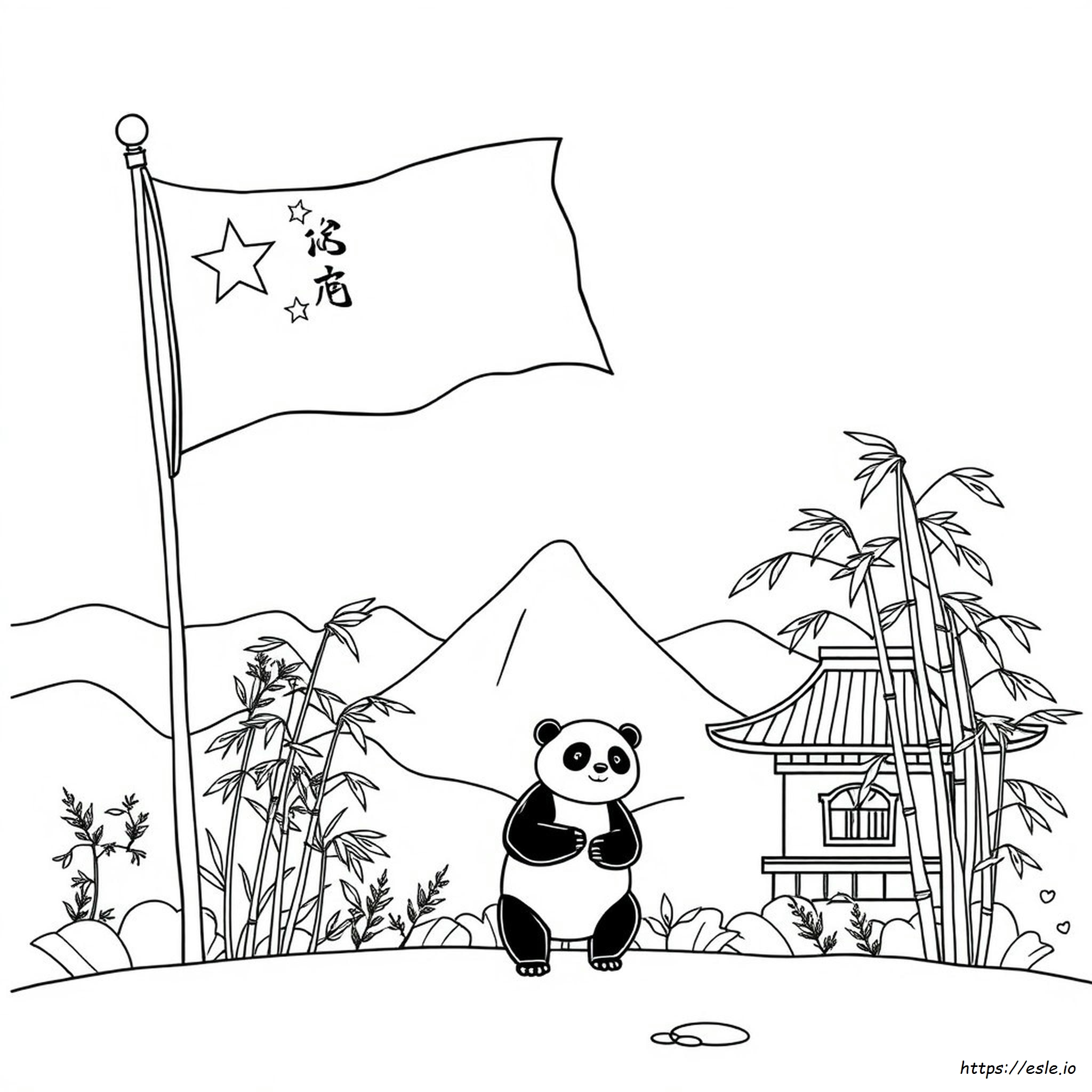 Banderas De China Para Colorear E Imprimir
