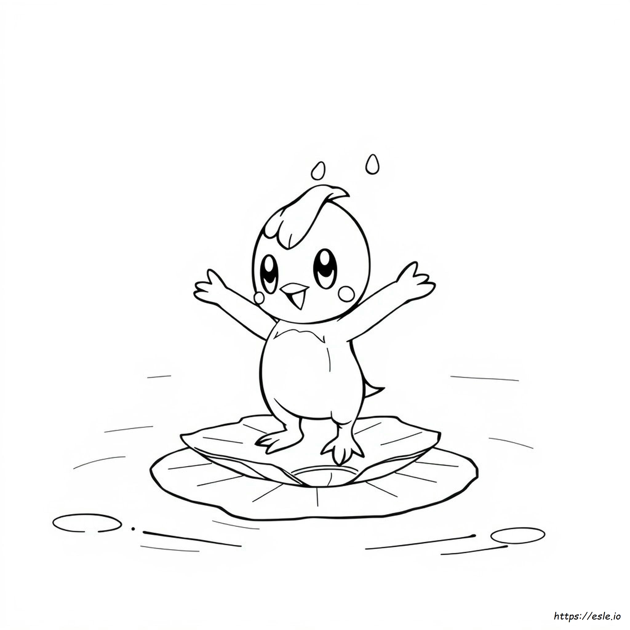 Froakie Para Colorear