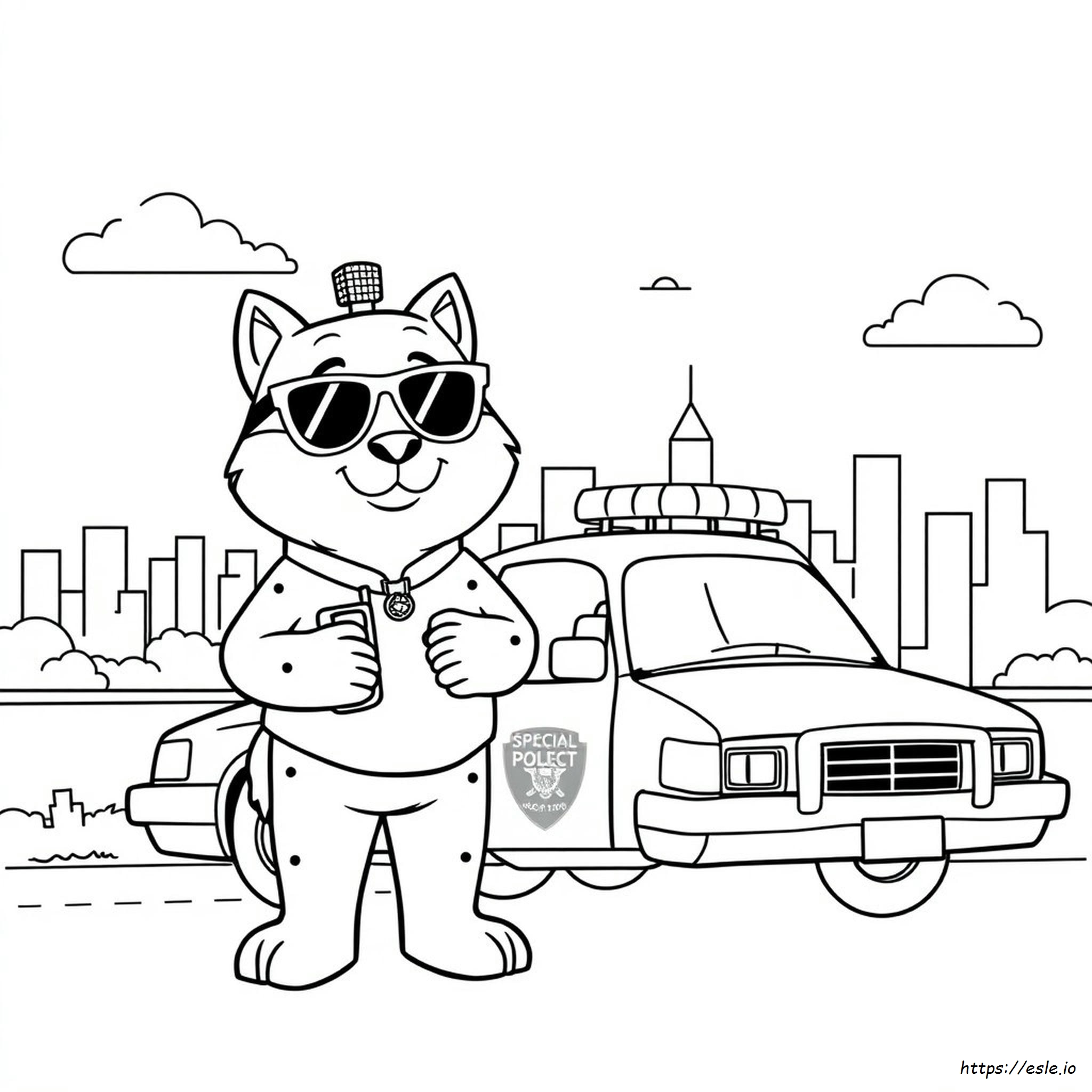 Special Agent Oso Coloring Book