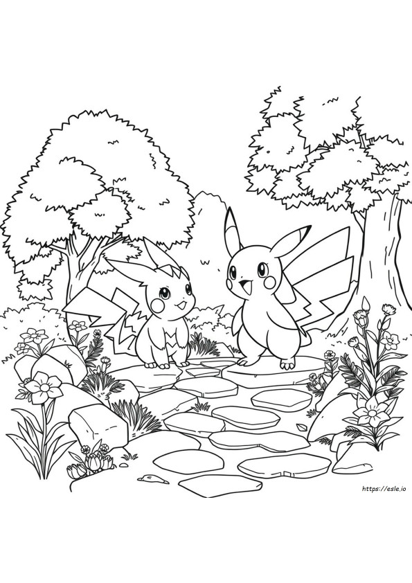 Kolorowanka Pokemon