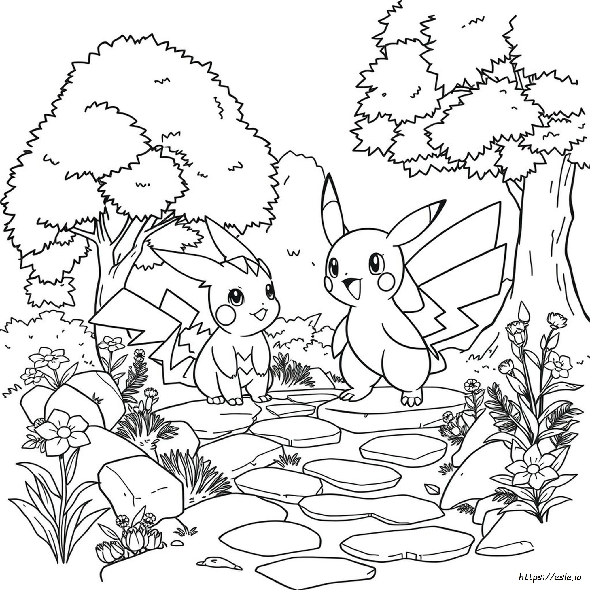 ポケモン ぬりえ